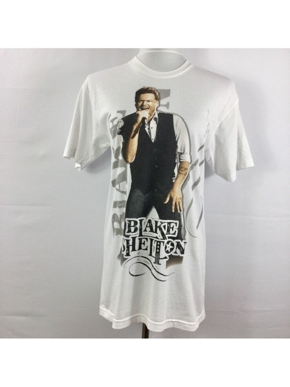 2013 Blake Shelton Ten Times Crazier Tour Shirt Country Vintage Tee Size M